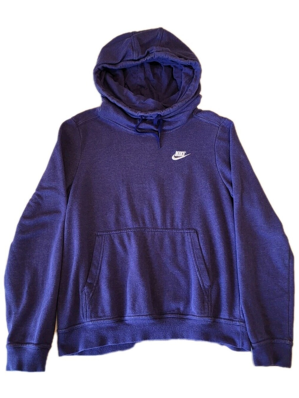 NIKE Sportswear Women's Sz Small Funnel-neck Mystic Navy Hoodie Sweatshirt